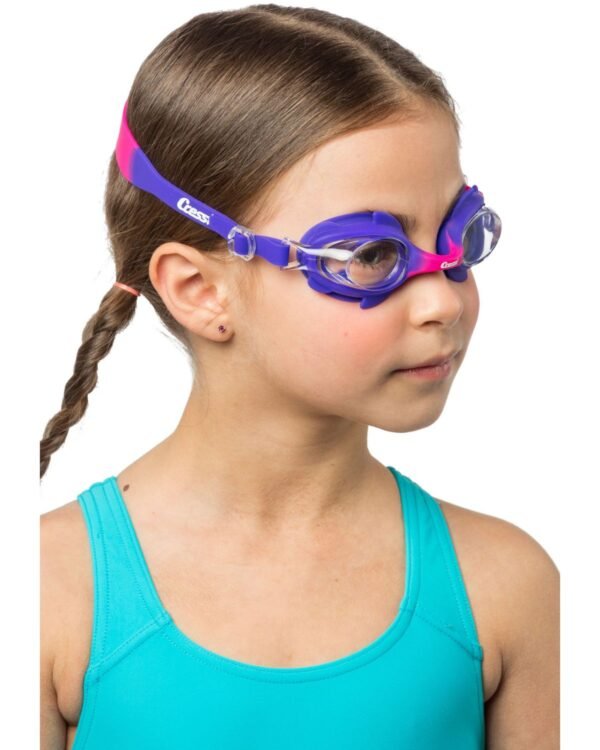 Gafas de Natación Cressi Seahorse Morado/Rosa | Seguras y Cómodas para Niños de 4 a 8 Años - Image 3